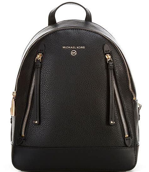 michael michael kors brooklyn large backpack|michael kors brooklyn medium pebbled.